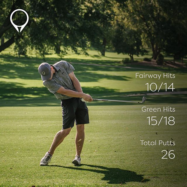 Tracking your shots has never been this simple! #golfstatus