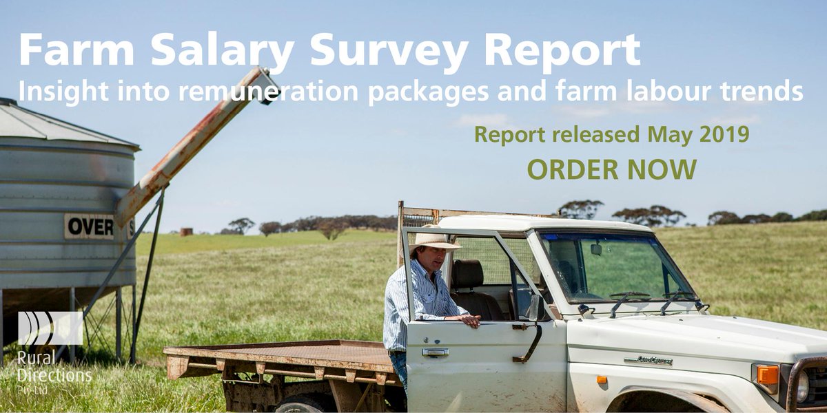Are your employee’s remuneration packages in line with those for like roles? How will you know? What about cash and/or non-cash benefits? How are benefits valued? Order our Farm Salary Survey Report today for farm labour insights: ruraldirections.com/fss #attractionretention