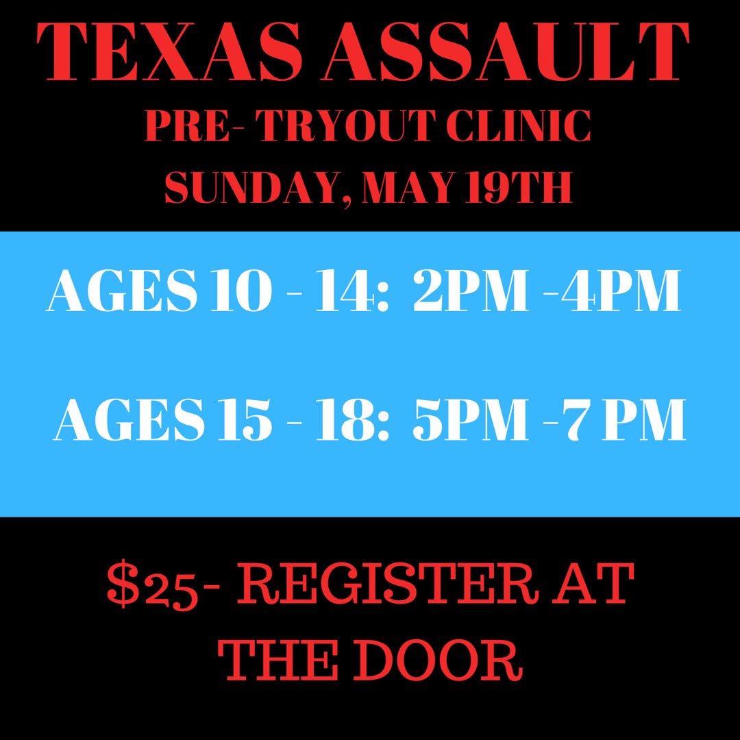 texasassaultvb's tweet photo. Be there or be square! https://t.co/4JqBJmFfeZ