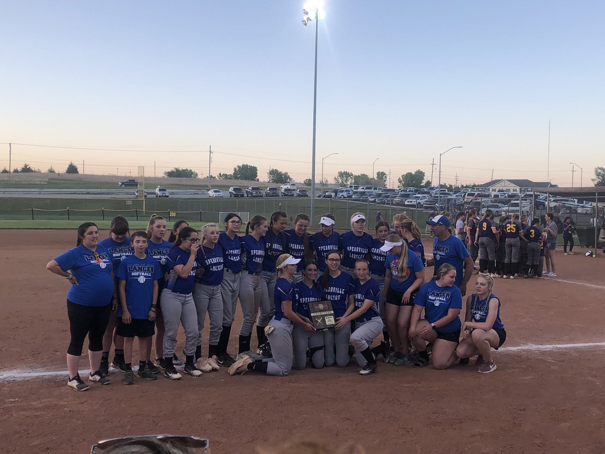 Regional Champs Spearville Lady Lancers. Headed back to State. State Softball will be in Pratt. Congratulations. <a href="/SPIAALeague/">SPIAA</a> <a href="/DodgeSportsGuy/">Dodge Globe Sports</a> <a href="/kpreps/">Kpreps.com</a>