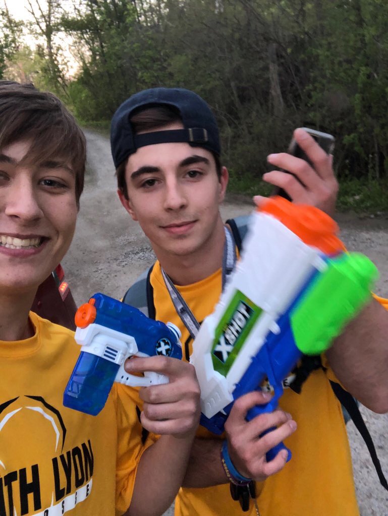 waterwars19's tweet photo. Jake from 50 shades of spray got out hunter from squirt n skrt, then cole from 50 shades of spray got out Conner!!! (2-0) https://t.co/tG7kAx6Oyk