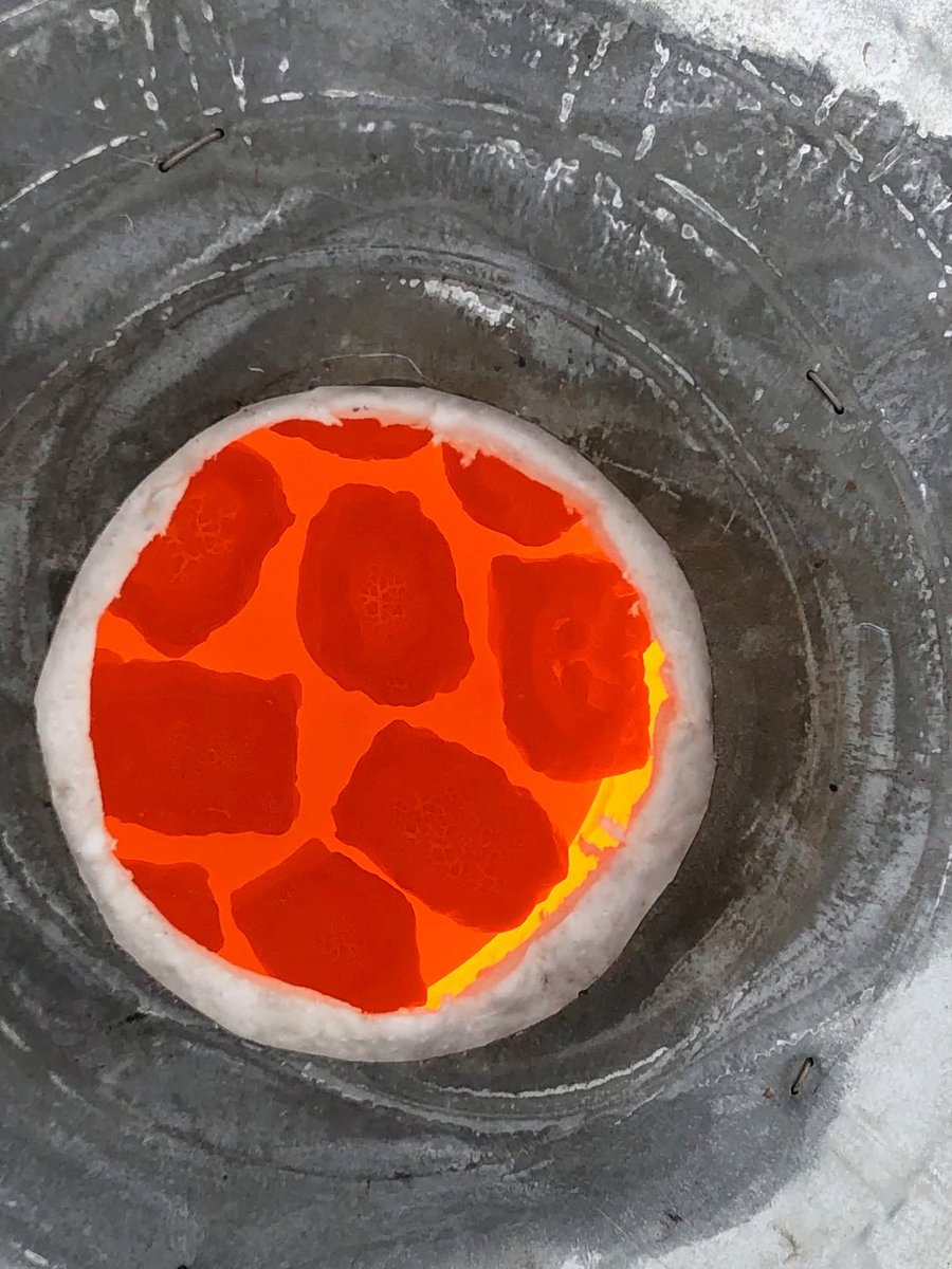 Pre-k through 5th graders created clay works of art then May 14 – 16th will have their pieces go into a 3-step process to fire Raku. This project was made possible by a partnership with the Iowa Ceramic Center and Glass Studio