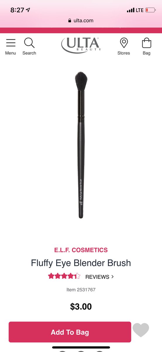 GET YA BLEND GAME UP FOR CHEAP @wetnwildbeauty also makes some awesome blending brushes! My favourite is on sale right now for just $0.69 and I need to buy some more IMMEDIATELY! they’re normally $1! @elfcosmetics also has great blending brushes and theirs are $3
