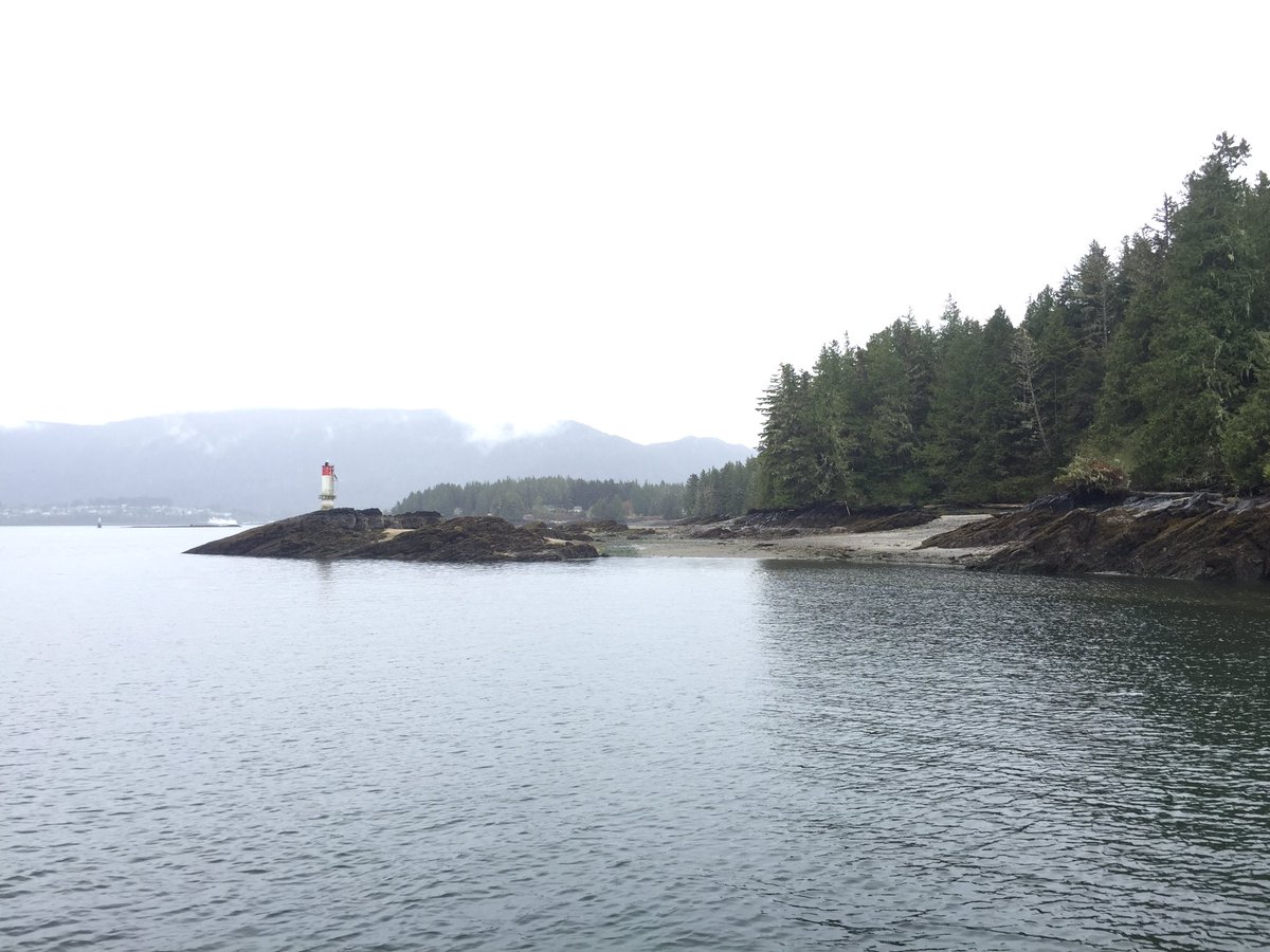 sciencemaia's tweet photo. @Ocean_Networks Pieter and I have arrived in #YPR and we are ready to visit some of the community partners in #BCDeepCoast2019 starting w #Gitgaat tomorrow. I enjoyed the view on the airport ferry in the rain! https://t.co/oF9Kw2g9NP