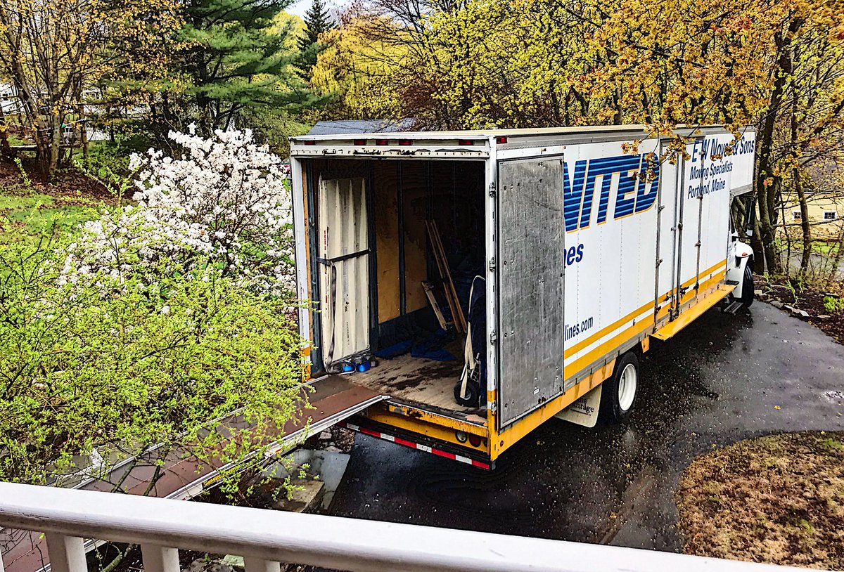 NoyesMoving's tweet photo. Our team was busy in Yarmouth, Maine this week as they packed and loaded for a two-day vault storage move. #noyesmoving https://t.co/DEYs18Q6JI
