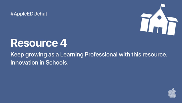 digitalteacher's tweet image. R4 - Keep growing as a Learning Professional with this resource. Innovation in Schools - books.apple.com/us/book/innova… #AppleEDUChat #joyofpl @digitalteacher @meesterkurt @AppleEDU @Joyofpl