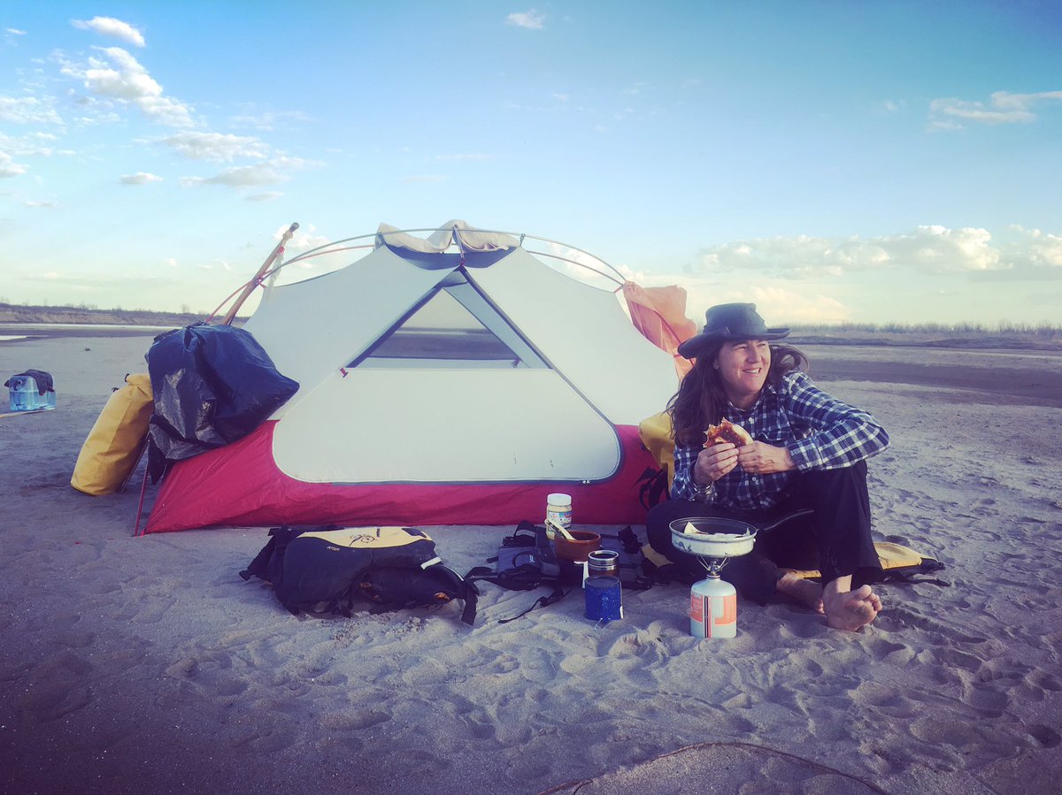 diannewhelan's tweet photo. Just finished paddling 130Km water trail on the South Sask river. Camped on sand bars every night.beautiful paddle @500daysnthewild @TheGreatTrail @NovaCraftCanoe https://t.co/YD2zuhLm4Y