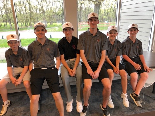 JV took care of business again today shooting a 318! Shout out to Will Karkoc for taking low honors today with a 71, and for the third consecutive conference match! Ryan Stendahl close behind with a solid 79! One more conference match in two weeks! #hittingbombs #keepitgoing