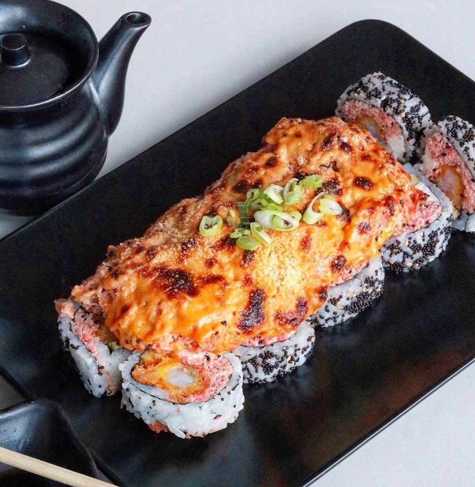 inarifusion's tweet image. Volcano Roll 🌋 🥢

Our goal is to give the best Nikkei Fusion experience to each one of our clients. Followed by amazing service. 🔥Download our app and get all the latest news, discounts and events. 

#miami #inarisushifusion #volcanoroll 

bit.ly/30lYDQr