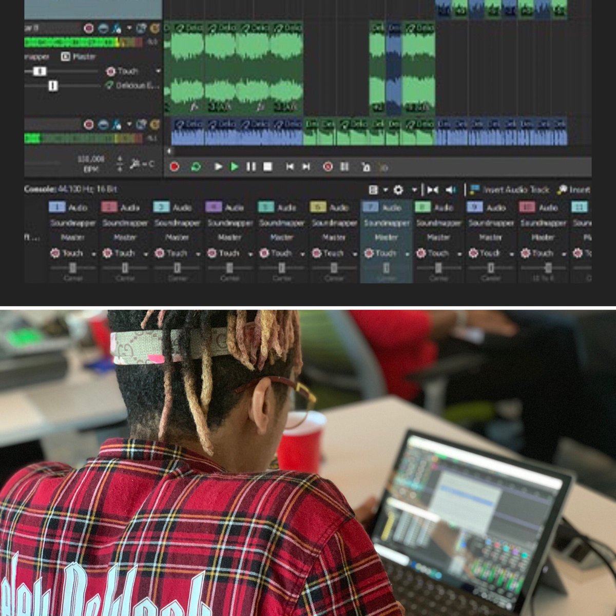 TheRealRapPlug's tweet image. #GetPlugged with @therealrapplug X @acidpro_official 🔌 Check out the new #AcidPro9 #CreativeDAW available today!! #RapPlug #Producers #Music #Atl #HipHopMusic  #Engineers
