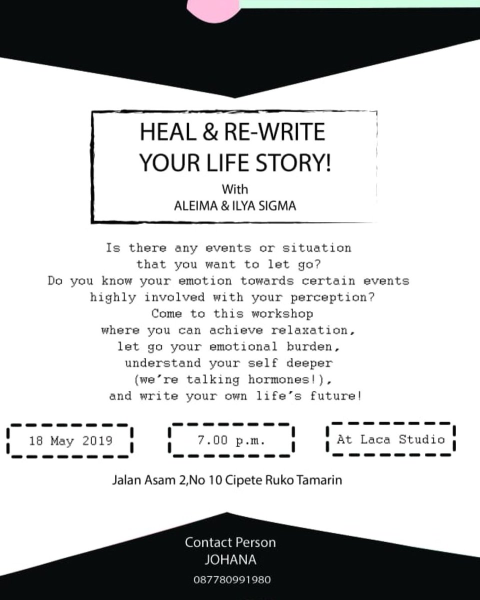 Halo semua.. Barangkali ada yang berminat hadir setelah buka puasa di Sabtu ini sambil mempersiapkan diri di lebaran supaya hati lebih plong 😀. <a href="/kurawa/">RUDI VALINKA</a> dateng yuk dan daftar ke Johana ya 087780991980