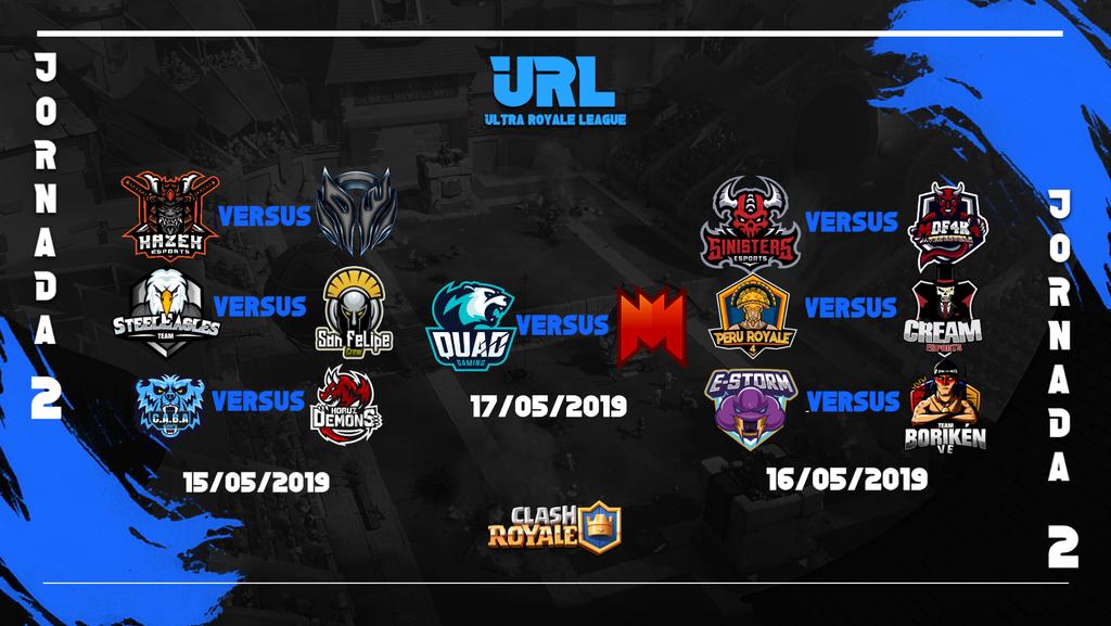 #URL2  

- Mañana seguimos con la gran conpetencia y con ello su 2Da gran jornada!!🔥

- Cual creen que es el partido de la jornada?  Los escuchas acá bajo👂😏

#UltraRoyaleLeague2 
❤ Y 🔁 se agradece!!