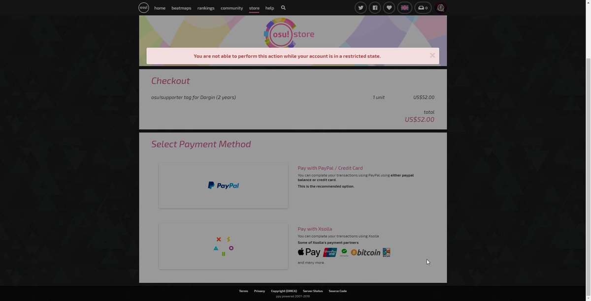 Dean Herbert on Twitter "let me take a moment and step back to thank