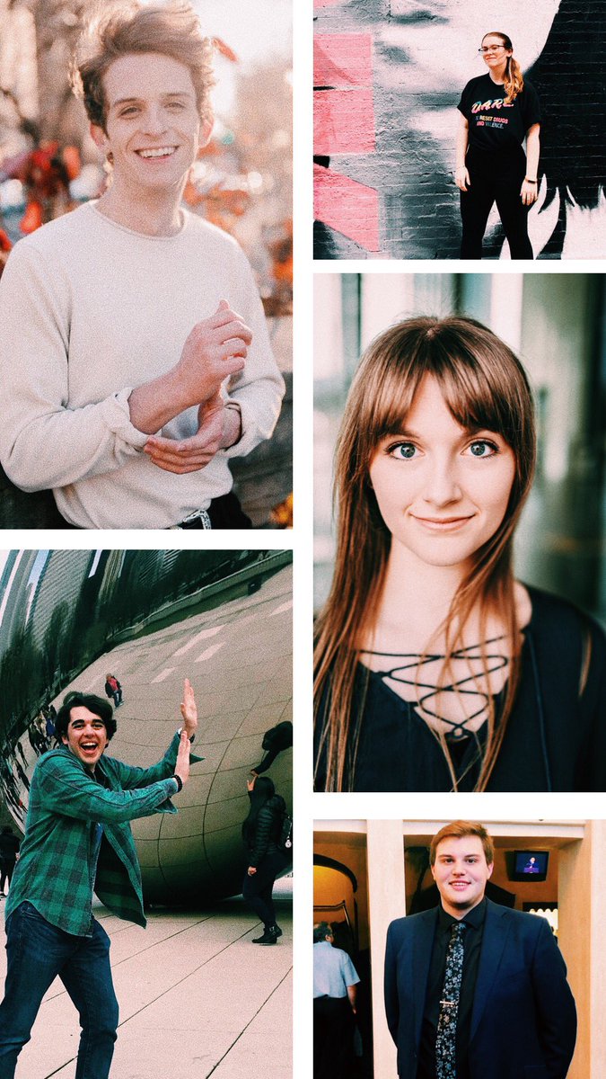 What is up party ppl??!! We are so excited to update y’all on our #troupestatus!!! Christian Otter is now our newest TECH, Rachel Maddy is our newest HOST, and Evan, Ryan, and Ali are our sweet IMRPROVISRS!!!! We cannot wait to see y’all thrive #booktandblesst #lesgo #gotbread