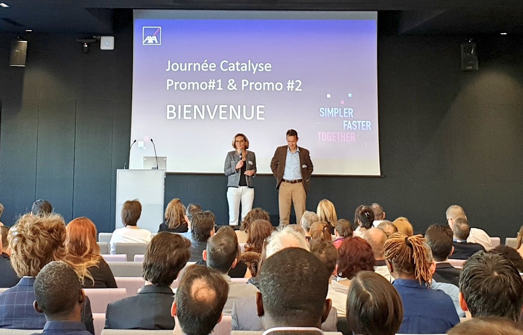 Début de la journée #Catalyse dédiée au changement culturel. #SimplerFasterTogether