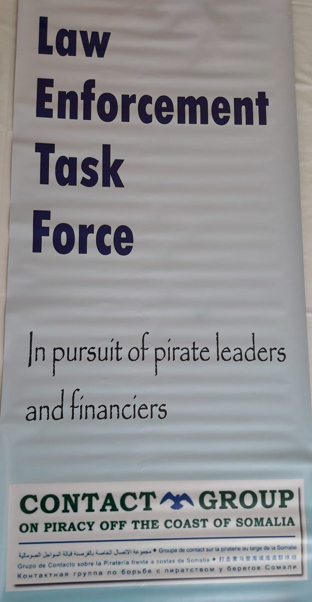 UNODC_MCP's tweet photo. #GMCP as the secretariat for the Law Enforcement Task Force (#LETF ) of @CGPCS_platform convened a meeting of investigators and prosecutors handling cases relating to pirate leaders and financiers in Hannover, #Germany #Maritimesecurity https://t.co/lTxhL4YNM8