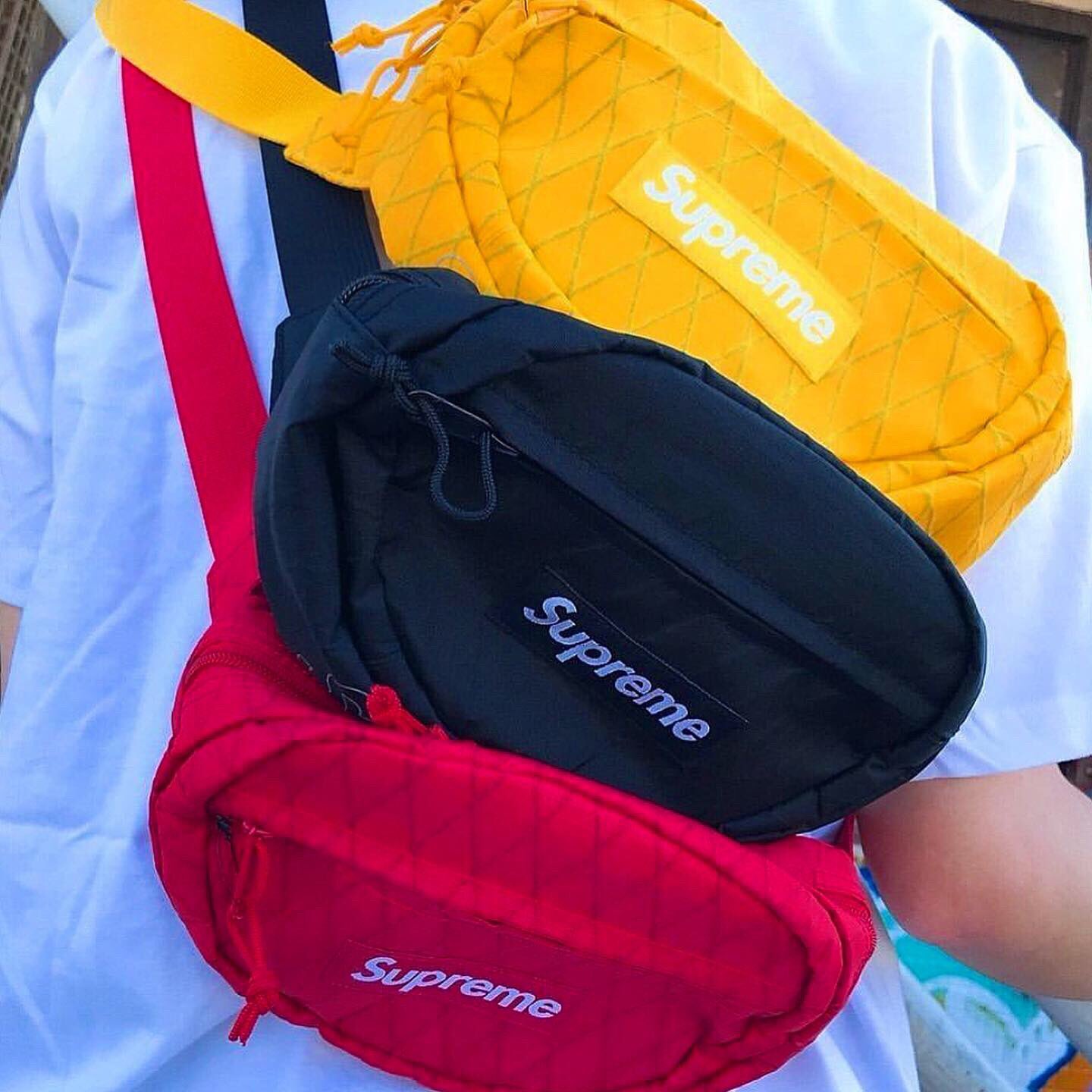 Supreme Waist Bag (FW18) Purple