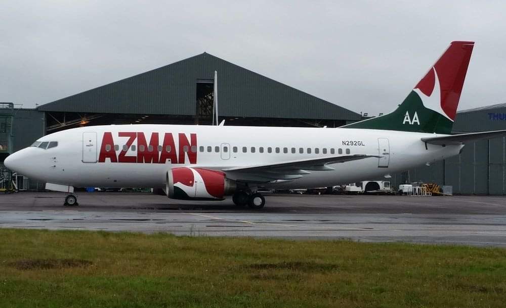 Afritraveller's tweet photo. The @Afritraveller congratulates Nigeria's @AzmanAir as it celebrates its 5th anniversary today. We wish them many more years of successful aviation business. #SafeTakeoffs #SafeLandings #ProudlyAfrican https://t.co/XoW54JBW2O