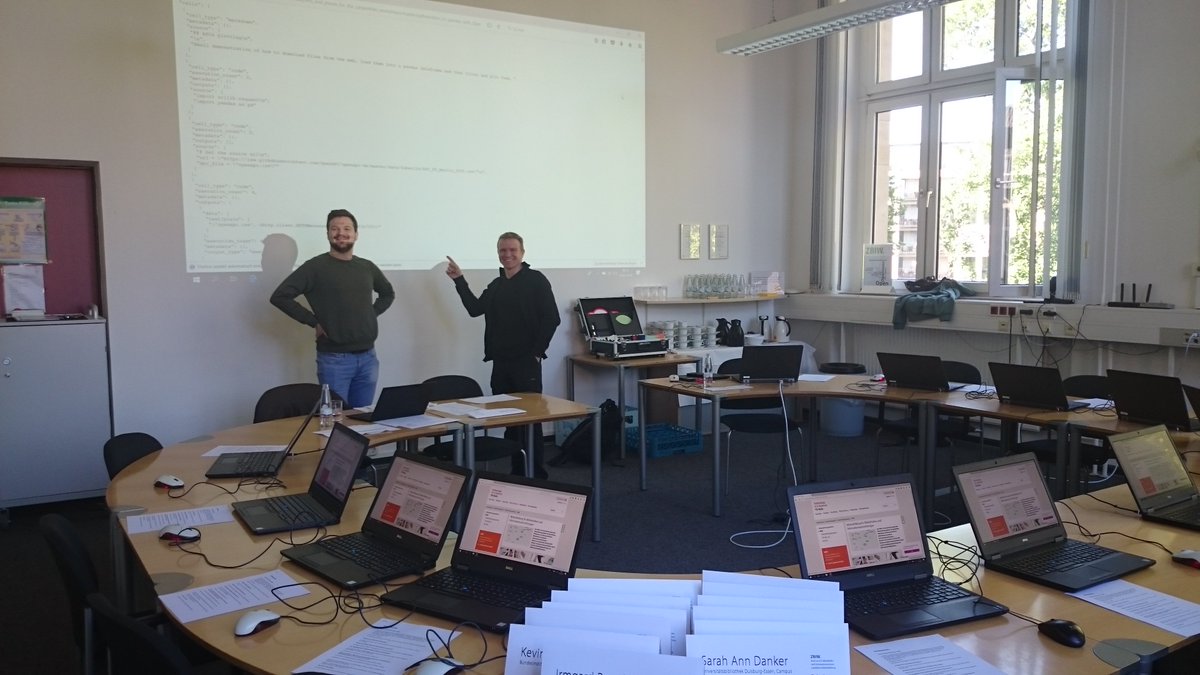 ZBIW. (@zbiwthkoeln) on Twitter photo Alles startklar für den zweiten ZBIW-Workshop #LibraryCarpentry <a href="/konradfoerstner/">Konrad Förstner 💻🧬 @kuf@mastodon.social</a> <a href="/TillSauerwein/">Till Sauerwein</a> <a href="/thecarpentries/">The Carpentries (at @thecarpentries@hachyderm.io)</a> @th_koeln Alles startklar für den zweiten ZBIW-Workshop #LibraryCarpentry <a href="/konradfoerstner/">Konrad Förstner 💻🧬 @kuf@mastodon.social</a> <a href="/TillSauerwein/">Till Sauerwein</a> <a href="/thecarpentries/">The Carpentries (at @thecarpentries@hachyderm.io)</a> @th_koeln