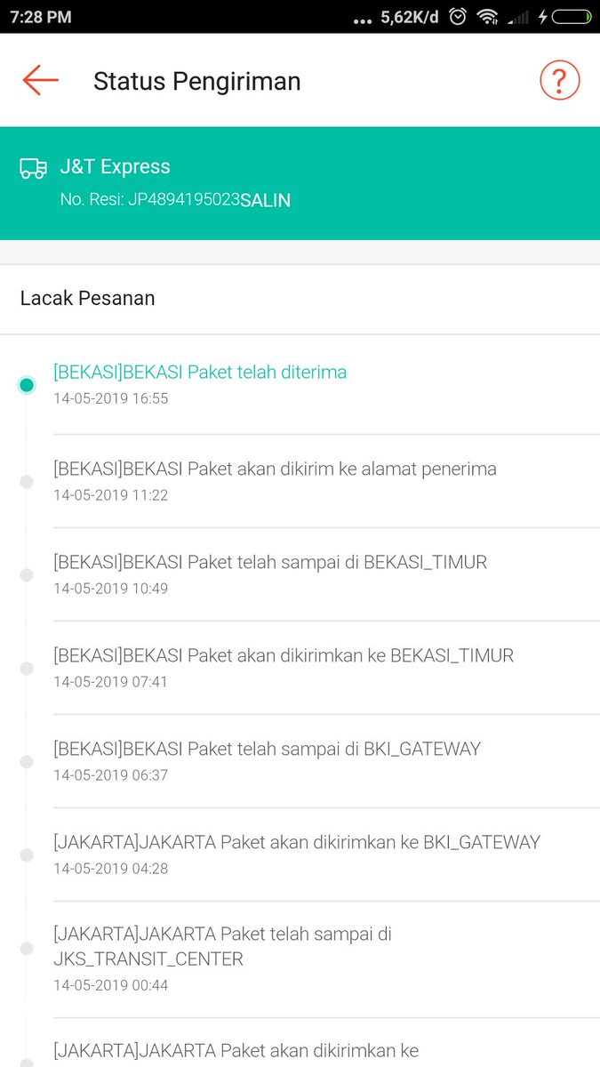 PutryAnne's tweet photo. J&amp;T tolong cepat investigasi barang sy ada dimana.. Kalo solusi nya dengan penggantian itu bukan solusi namanya, kita tidak pernah menerima barang,, @ShopeeCare tolong bantu ini kejelasan nya https://t.co/vy7TTks2MZ