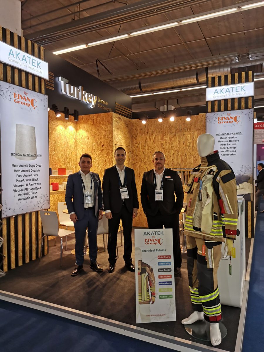 kivancgroup's tweet image. techtextil 2019 devam ediyor!
Teknik tekstil endüstrisini buluşturan bu büyük organizasyon süresince ziyaretçilerimiz ve dostlarımızla bir araya gelecek olmak bizi çok heyecanlandırıyor.
#techtextil #smarttextiles #textileprocessing #urbanliving #thefutureisnow
--->>>