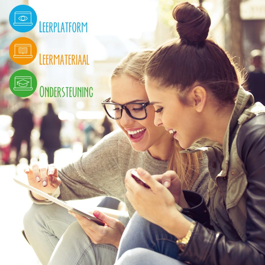 VO-next biedt een leerplatform met een leerlingvolgsysteem en een ruim aanbod van leermaterialen en losse modules. Het leerplatform van VO-next is geschikt voor werken vanuit leerdoelen en biedt passende ondersteuning en trainingen aan. Meer informatie: vo-next.nl