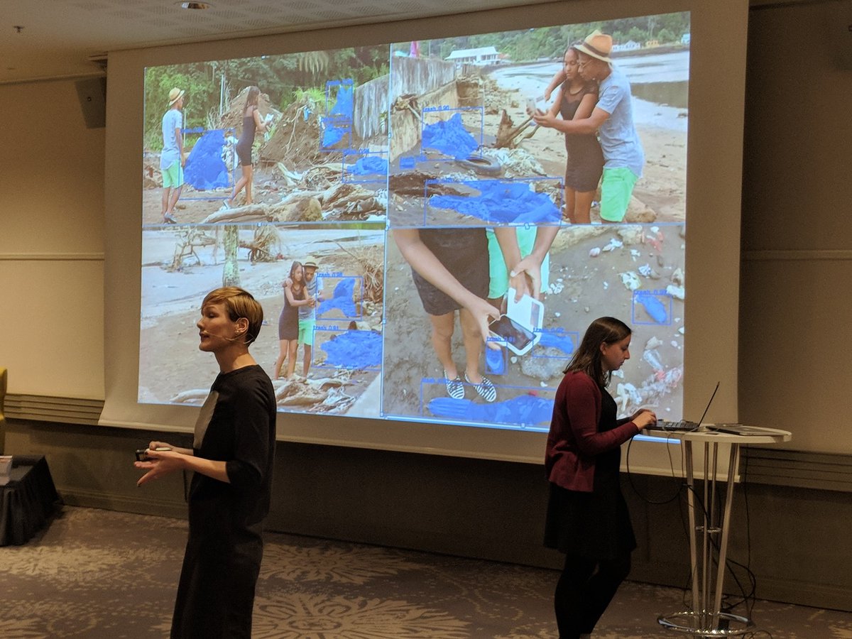 Patterson_MS's tweet photo. Let's leverage #ai to empower us with information to address global waste problem says @kadikenk #IEEEprinciples2practice https://t.co/VGyiJW3Lm4