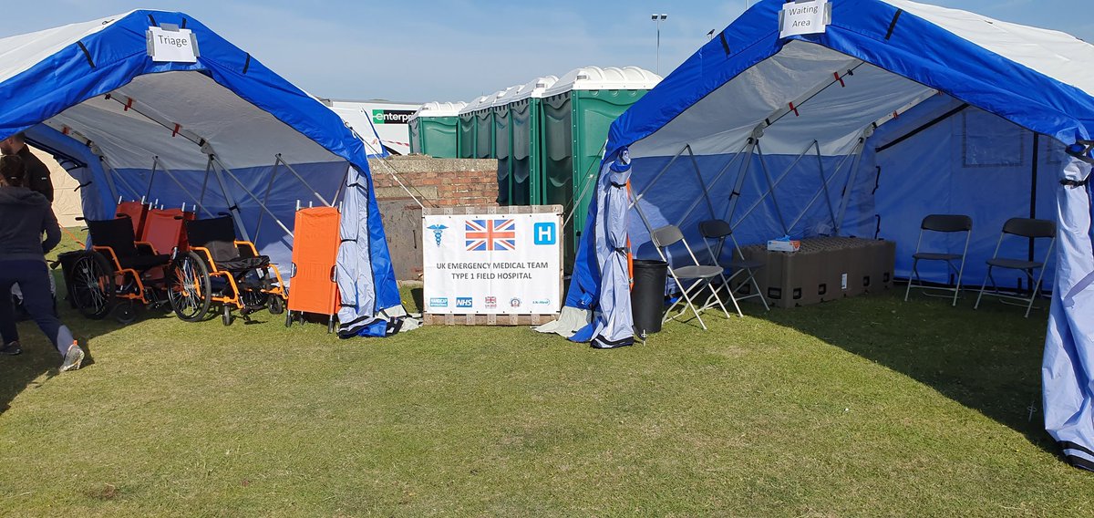 wheelerluke's tweet photo. Our team are all ready to go for day 2 of @TheSimexSeries with @UKMed_NGO. Getting ready to start triaging patients. https://t.co/2mrlNhAJYW