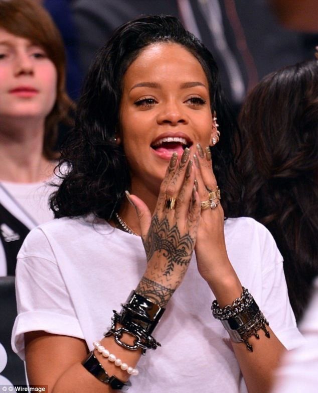 Rihannas Tattoos Photos Pictures of Body Art Meanings