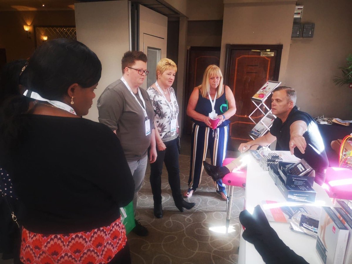 mediUKLtd's tweet photo. Busy day ahead @jcnreport in Durham. The latest group of clinicians eager to learn how to reduce their clinic lists with the one minute #accurateABPI #3CuffsNot8Cuffs #NewTechnology #ABI #bestpractices https://t.co/cRxvhS48xV