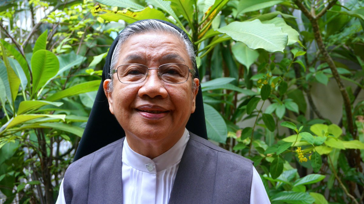It is with great sadness that we say goodbye to Sister Crescencia Lucero. Sister Cres, unfortunately, passed away this morning. We share our condolences with her family and loved ones. And hope that as we continue our journey for human rights, she will continue to be with us.