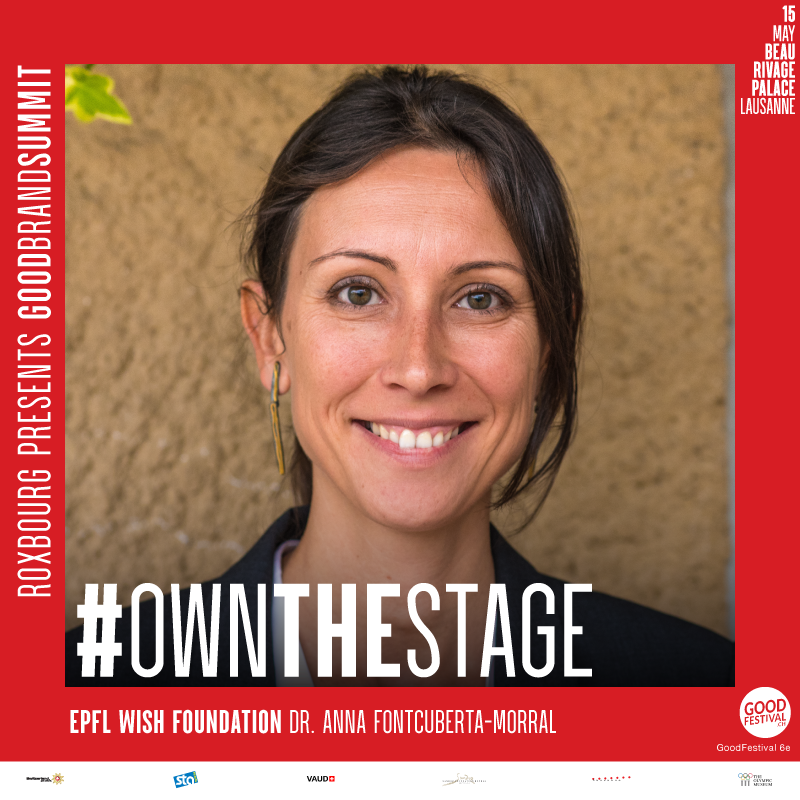 majambaTweets's tweet photo. Anna Fontcuberta-Morral will be presenting EPFL WISH FOUNDATION at the GoodBrandSummit. EPFL WISH Foundation's goal is to help promote female researchers and provide them with the support they need to bring their projects to the next level. https://t.co/J27HhnNWCu https://t.co/KrMyZ6MeAd