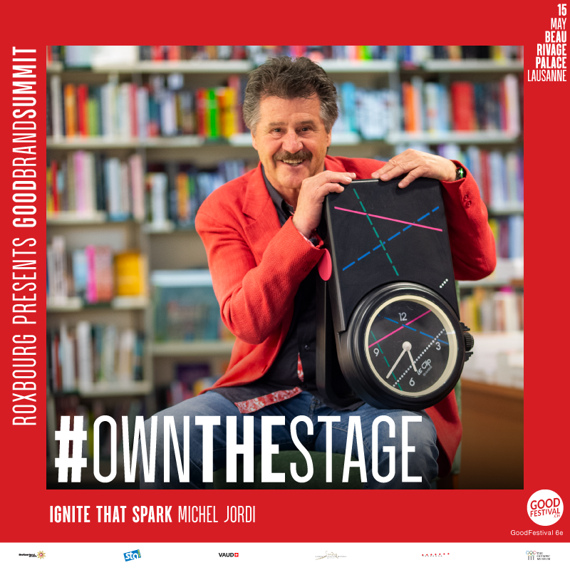 majambaTweets's tweet photo. “Ignite That Spark” with Michel Jordi at the GoodBrandSummit, part of the sixth edition of GoodFestival, at Beau-Rivage Palace. More information on https://t.co/J27HhnNWCu   #Entrepreneurship #Switzerland #insights #scaleups https://t.co/yOUQW0pzur