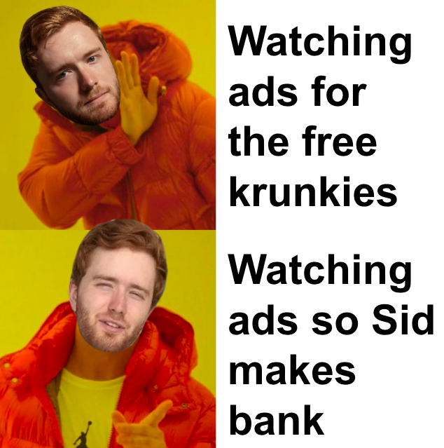 katsuuro's tweet image. @Sidney_de_Vries #krunker is literally the only site I disable my adblocker on😎