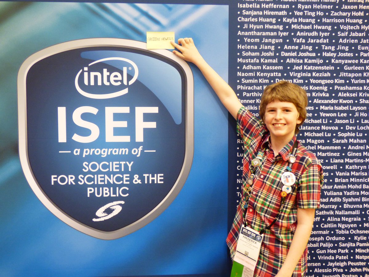 In the words of Agatha Christie "To every problem, there is a most simple solution." #IntelISEF  <a href="/BroadcomSTEM/">Broadcom Foundation</a> <a href="/perryscience/">Jinx Perry</a> <a href="/BigBangFair/">BigBang redirect</a>