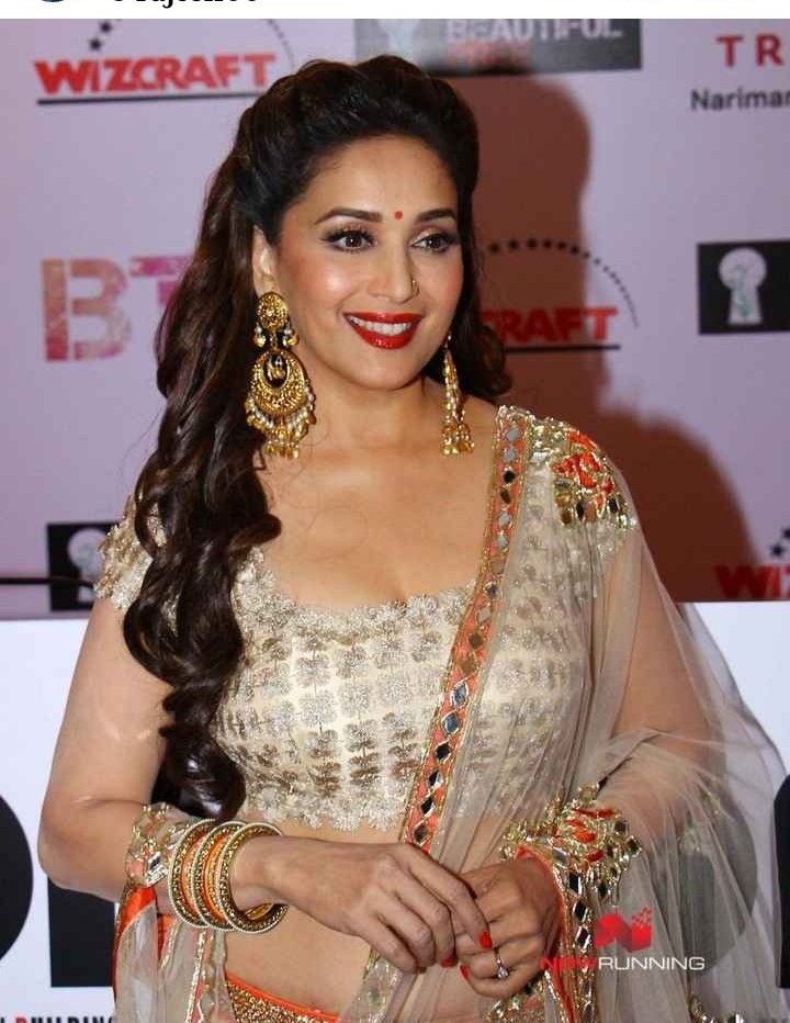 Happy birthday Madhuri Dixit jii 
You are a beautiful actress in your age and now  