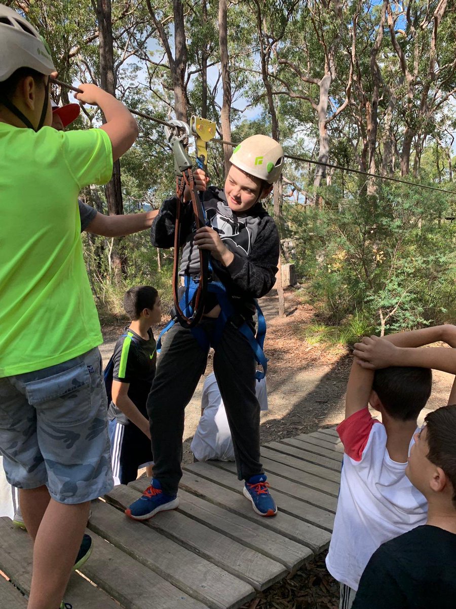 RamsgatePS's tweet photo. 🏕🌳🌲 Camp Update: High Ropes up in the trees! #Stage3 #HighRopes #GreatAussieBushCamp #Part8 https://t.co/hHErHG2zDf