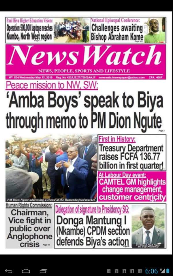 MimiMefoInfo's tweet photo. Newspaper Headlines Today https://t.co/Oxa2yyk4Aw