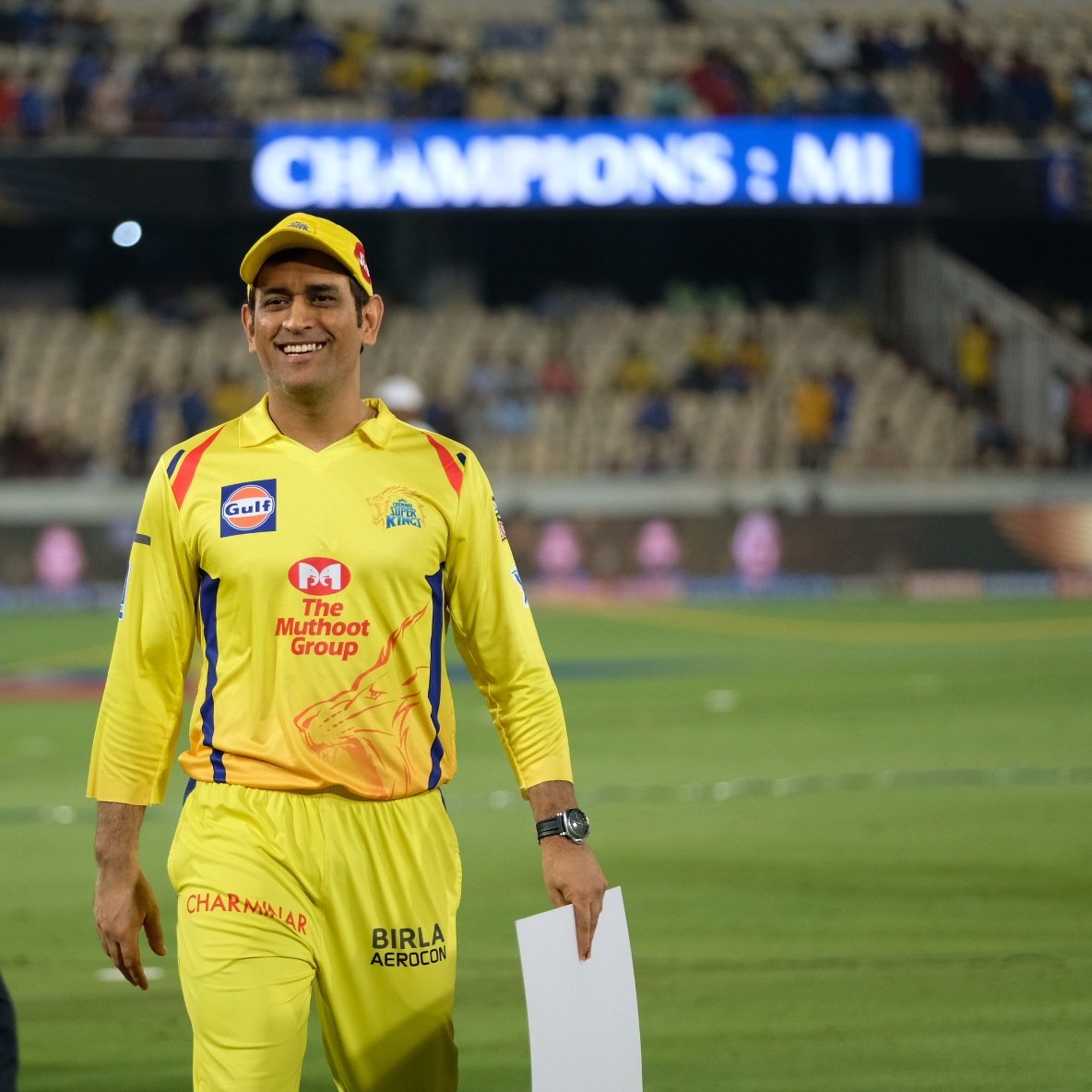 ChennaiIPL's tweet image. Happier to see his face! 🦁💛 #WhistlePodu #Yellove