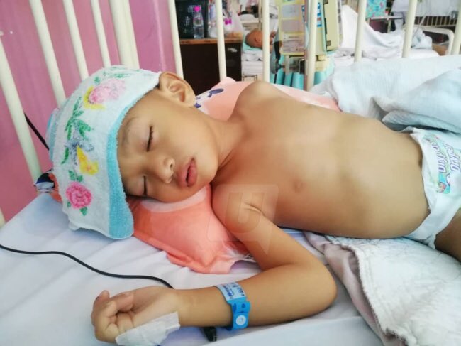 aidilnrzln's tweet image. Anak kwn aku, Mohd Fattah Darwisy hidap leukemia, terpaksa ulang alik dr Perlis ke Hosp P. Penang untuk kimoterapi. Sumbangan hampa In Shaa Allah dapat ringankan beban kwn aku, Maybank 159021083540 (Nor Hamieza Yatim) atau rt utk sebarkan. Semoga hampa dimurahkan rezeki.