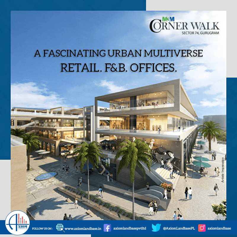 siemsaurabh's tweet photo. Invest in a corner of power at a budding location with the best of retail, F&amp;B and offices.
#M3MCornerWalk #GolfCourseRoadExt #Sector74#Gurugram #RERARegistered
More Details https://t.co/35FXkJCWWa | Call 9999344441
#AxiomHaiApkeSath https://t.co/lqRfgRBG2g