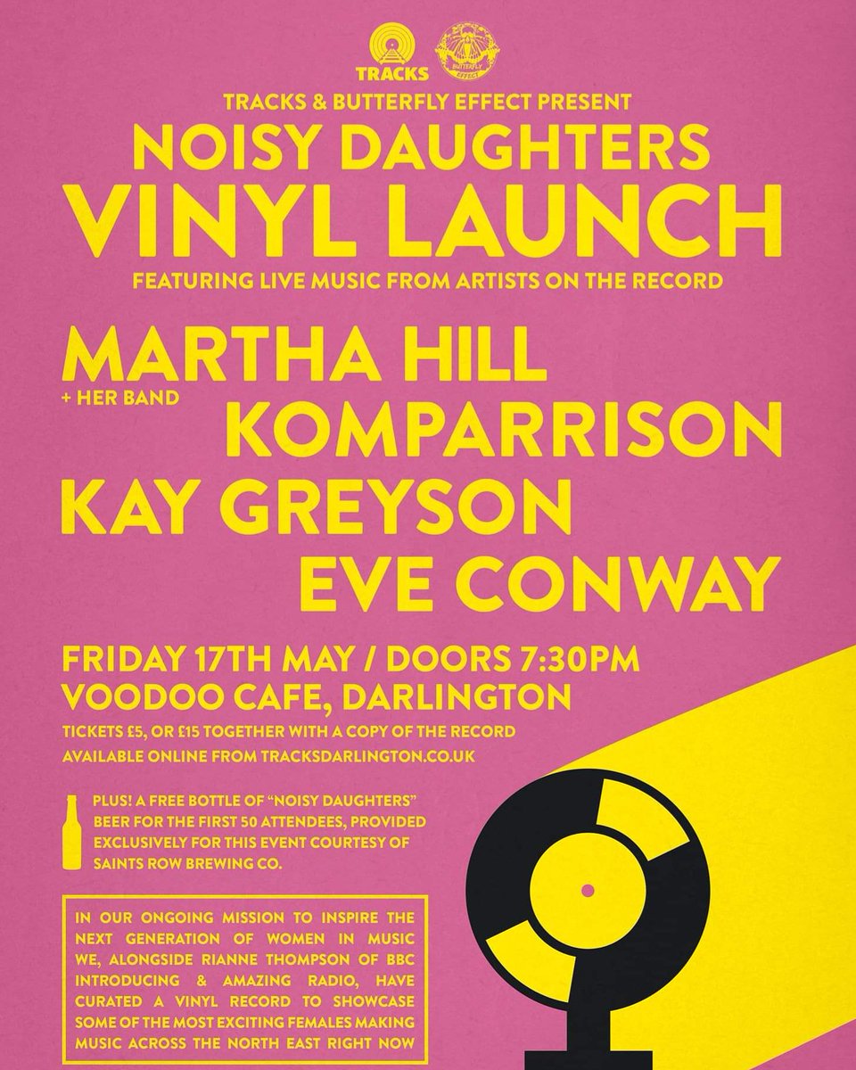 relaunch_radio's tweet photo. We'll be out this week supporting #local #live #music

Tonight we will be at @MerryMonkBish in #BishopAuckland to support their open mic night.

Thursday we head to #Durham to support #LiveInDurham

And Friday we will be attending @NoisyDaughters Vinyl Launch in #Darlington https://t.co/vko5pJrk9D