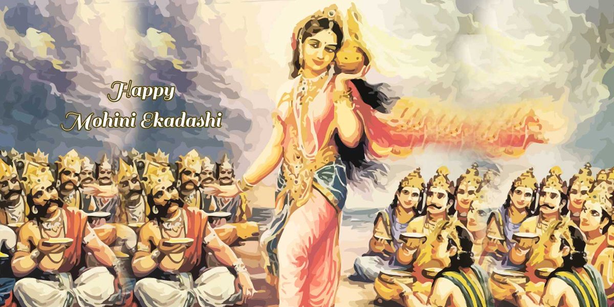 iandkrsna's tweet photo. Mohini Ekadashi on Wednesday, May 15, 2019
On 16th May, Parana Time - 05:50 AM to 08:15 AM
On Parana Day Dwadashi End Moment - 08:15 AM

*2019 Mohini Ekadashi*
Parana means breaking the fast. Ekadashi Parana is done after sunrise on the next day of Ekadashi fast.
#TeamIandkrsna https://t.co/Am6NPilohI