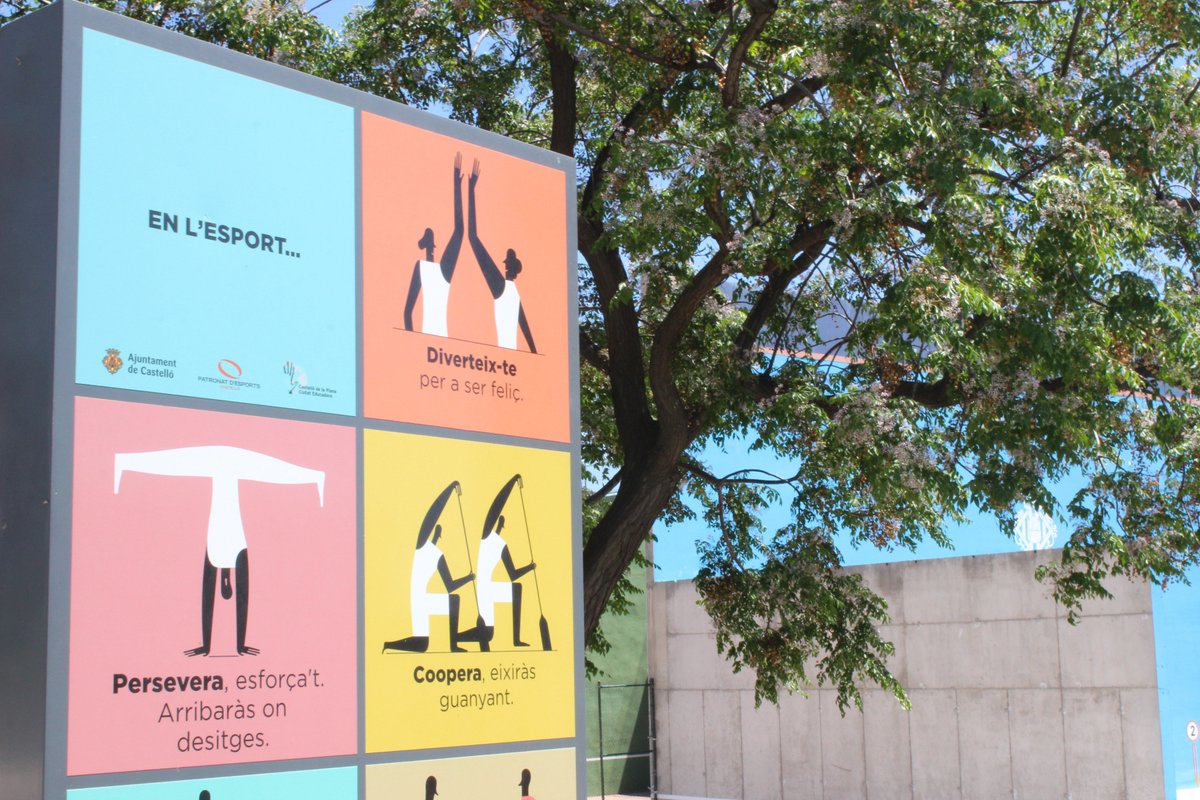 PatronatEsports's tweet image. Diverteix-te
#Persevera
#Coopera

#LesportMouCastelló