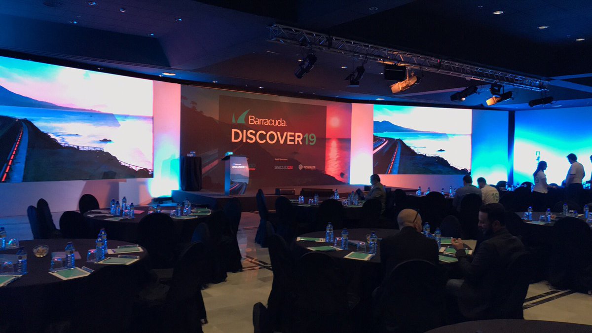 Dave_Craig7's tweet photo. @BarracudaMSP ready to begin the Barracuda Discover 2019 journey @KeytechMS @tptg_tweet https://t.co/3cazISXljd