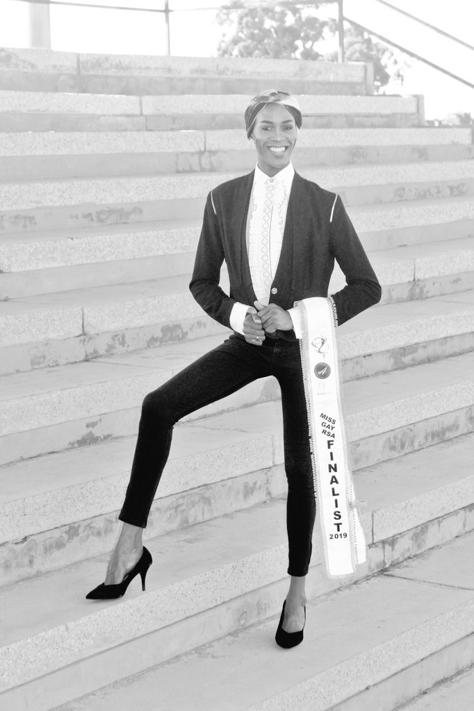 Candic_Leonardo's tweet photo. The president...🏳🌈✊✊✊🏳🌈 #MissGayRSAFinalist #BeautyQueen #translivesmatter #gayblogg #Gaypages https://t.co/zo3vGAEZYU