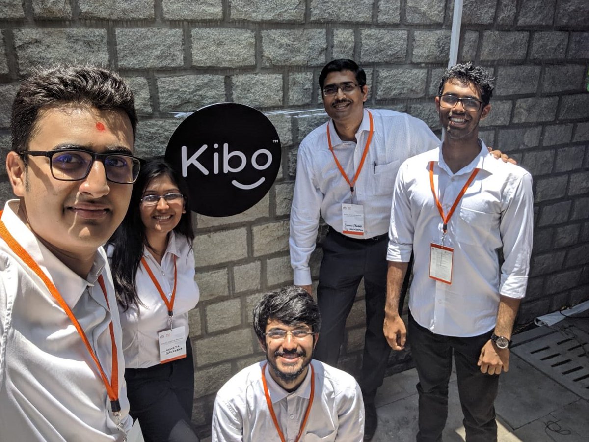 BonnyDave09's tweet photo. A great day at the !Office
Logo Launch Day at @IIM_Bangalore @nsrcel #SocialStartupSanthe
Meeting over 100 enthusiastic people who extended their support for KIBO!
Excited to work with them!
#AccessSimplified #KIBO #TrestleLabs https://t.co/MmqkoxdnqP