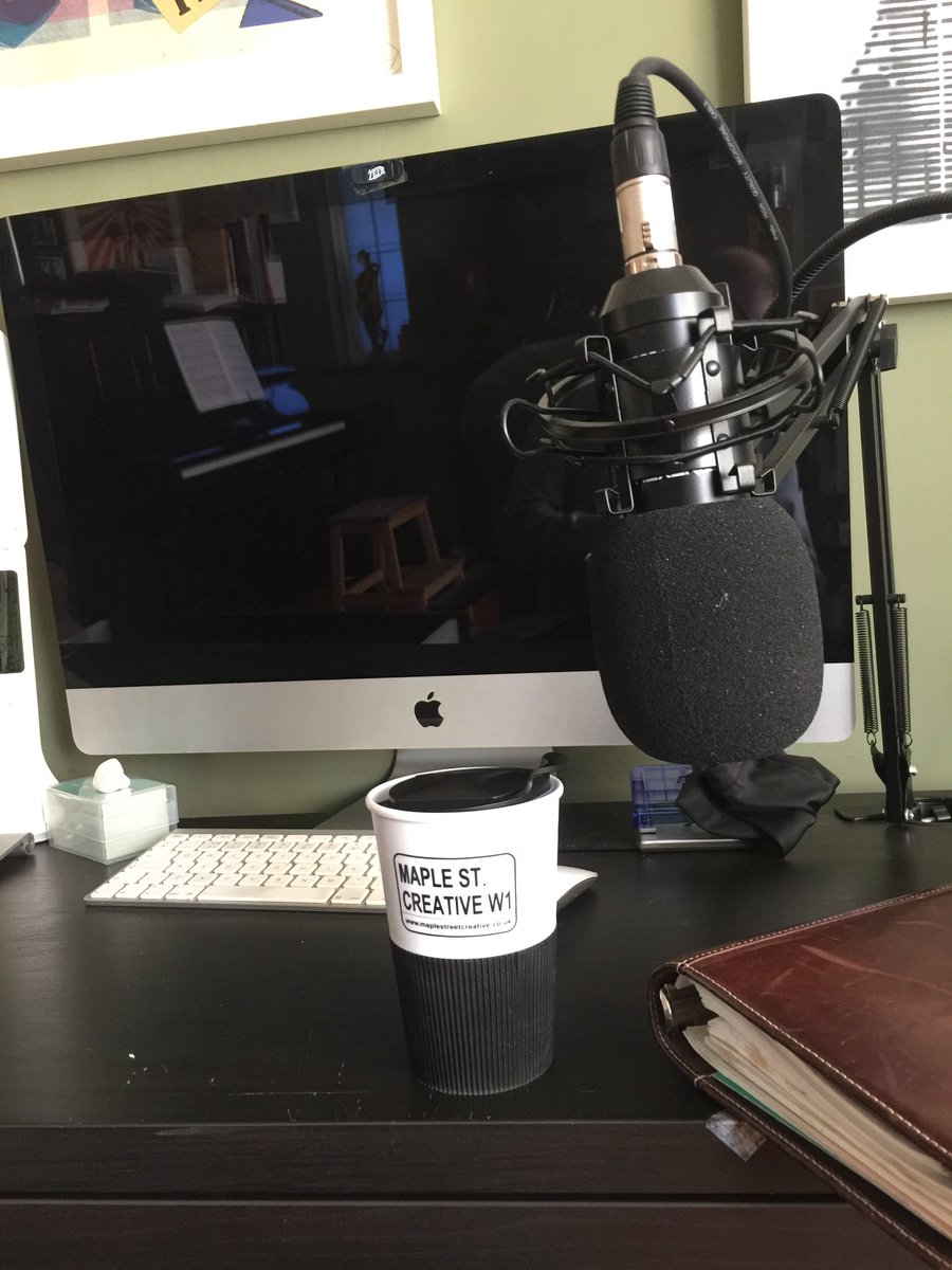 LDTRT1's tweet photo. My set up isnt a patch on @radiospecialist @MapleStStudios . Thanks for the invite to #podcastswtp it was a fun event https://t.co/YsqTRLrqcC