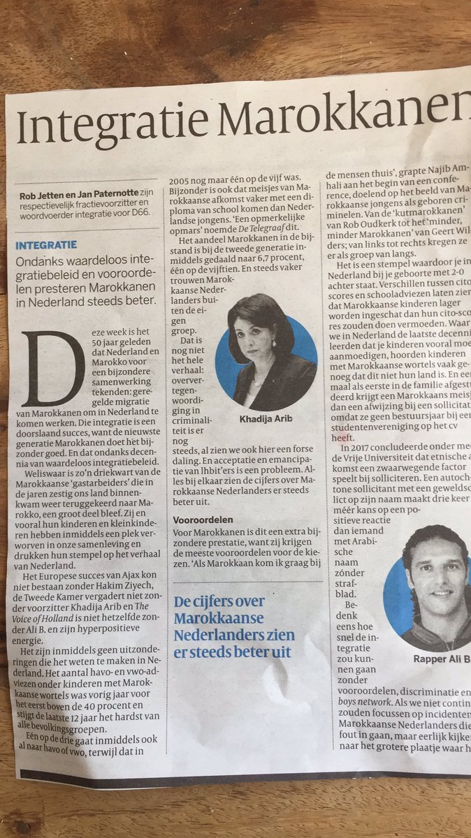 dbeems's tweet photo. Mijn kinderen hadden vandaag  kunnen zeggen. Mam, schrijf je nu ook al de opiniestukken van @RobJetten ? #D66 #HartgrondigEens #Eindelijk #vk https://t.co/8rbSCraBji