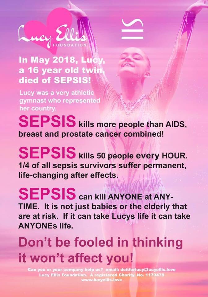 VGAGymnastics's tweet photo. #RememberingLucy #Sepsis https://t.co/EQWQycYM6T